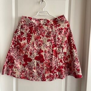 Floral skirt like new